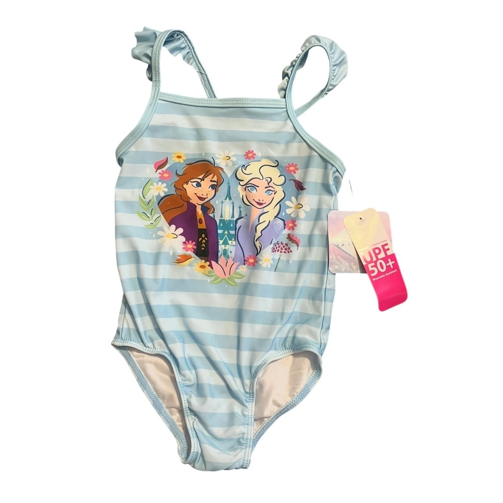 New with tags Disney Frozen Swim suit bathing suit girls 2T